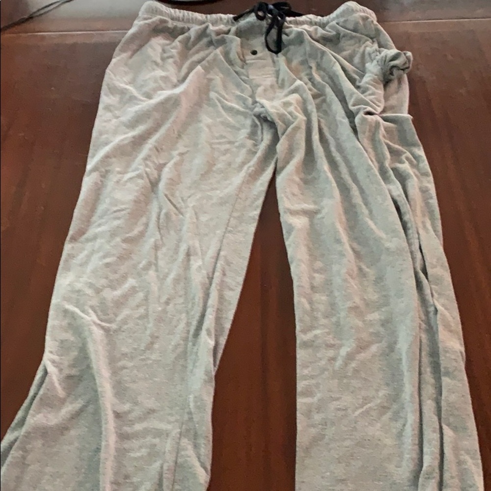 Drawstring joggers/pajama pants.